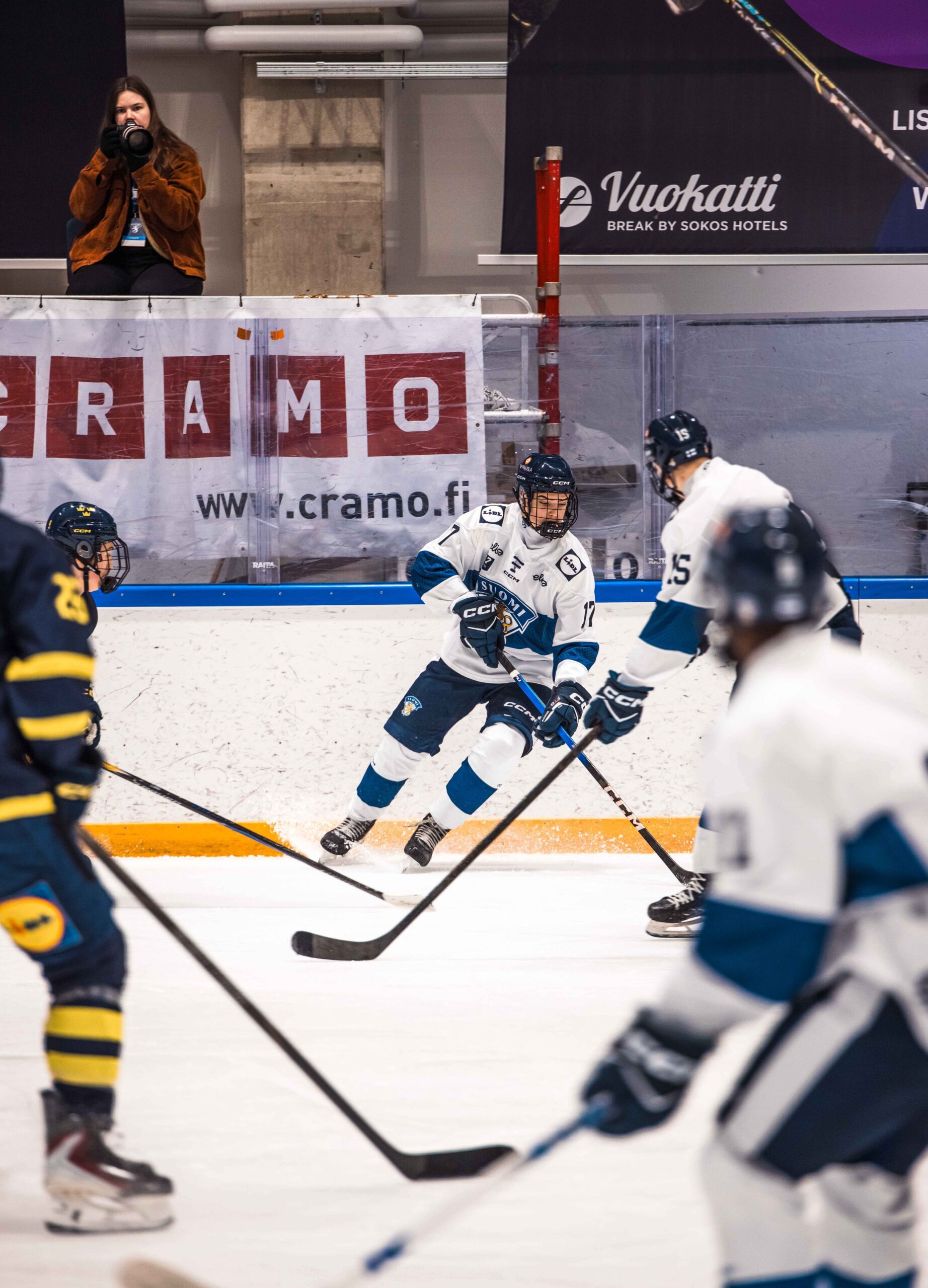 U16jääkiekkko FIN-SWE